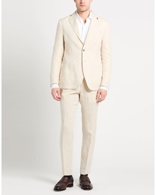 Paoloni Natural Suits for men