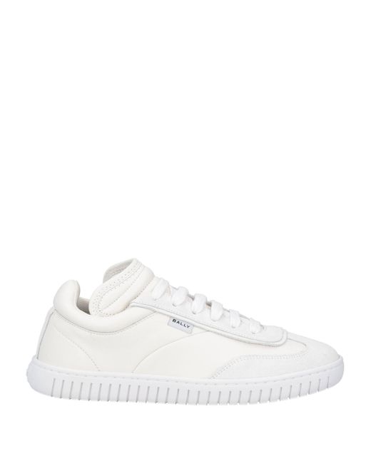 Bally White Sneakers Calfskin