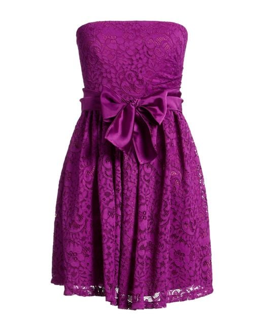 Marella Purple Mini Dresses