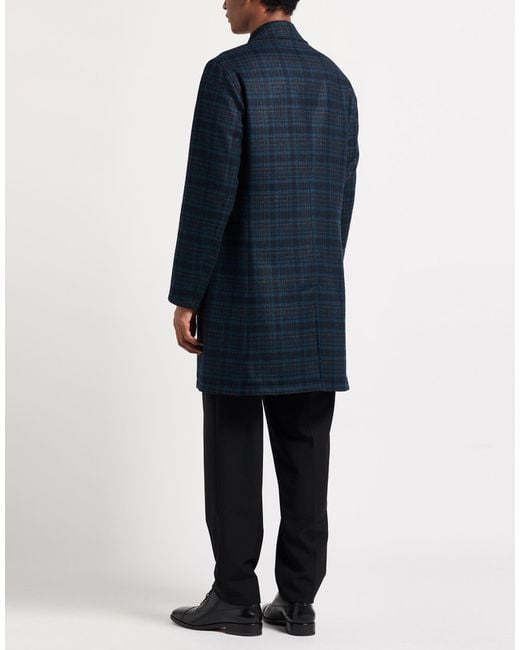 Lardini Blue Coat Wool for men