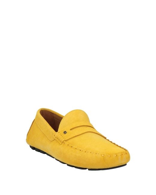 Baldinini Yellow Loafers for men