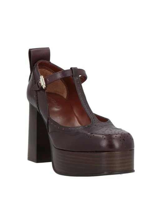 See By Chloé Brown Pumps Calfskin