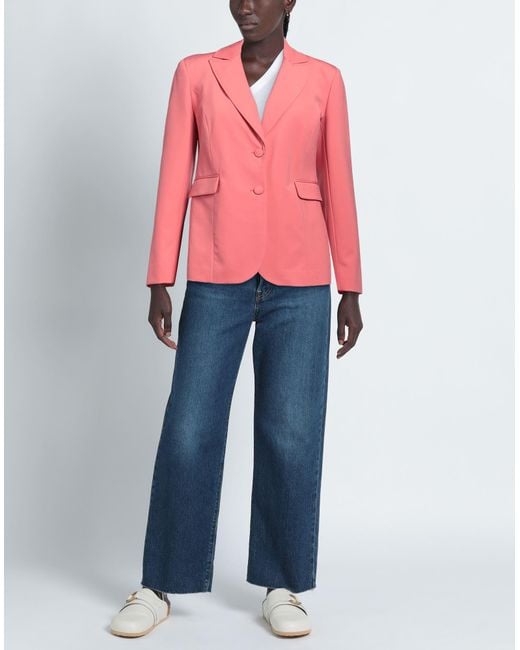 Cristinaeffe Pink Blazer Polyester, Elastane