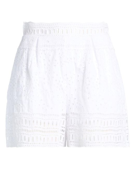 Ermanno Scervino White Shorts & Bermuda Shorts