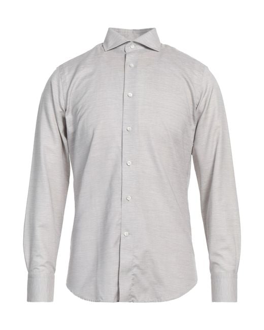 Canali Gray Shirt for men