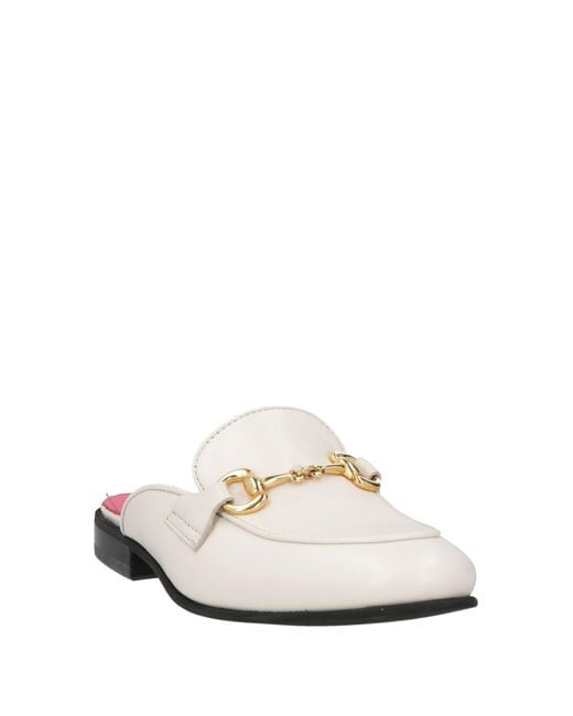 Seboy's White Mules & Clogs