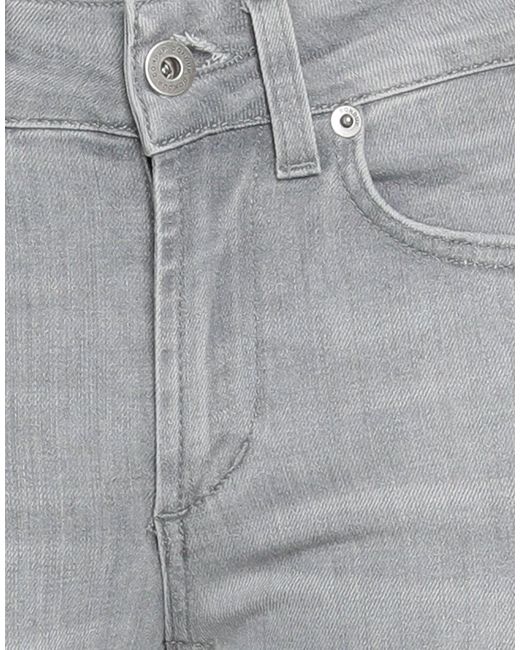 Dondup Gray Jeans Cotton, Recycled Cotton, Recycled Polyester, Elastane