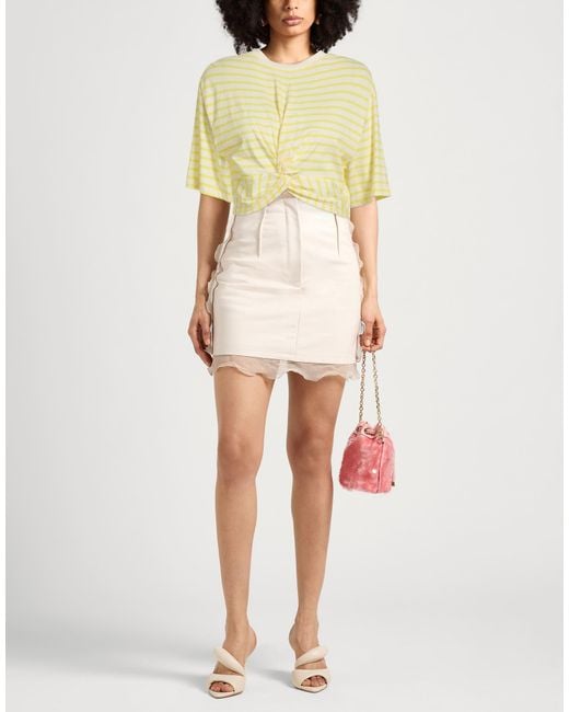 MSGM Yellow Top Cotton
