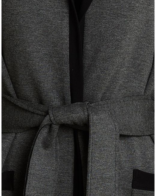 Joseph Ribkoff Black Charcoal Jacket Rayon, Polyester, Elastane