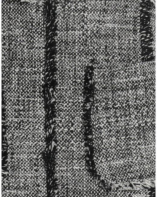 MSGM Gray Midi Skirt