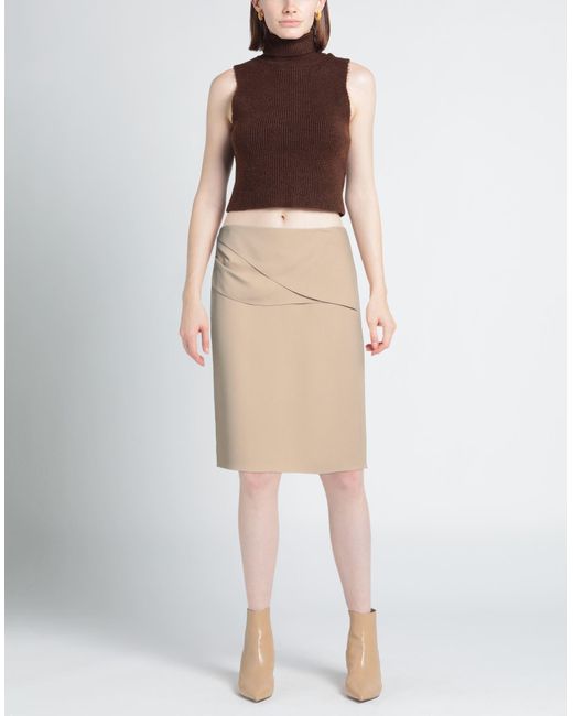 Emporio Armani Natural Mini Skirt