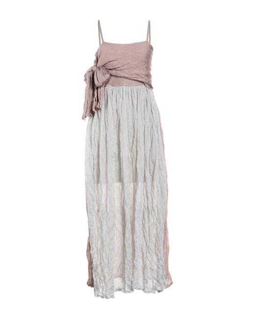 Emporio Armani Gray Long Dress