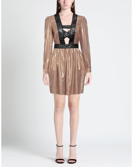 Robe courte Custoline en coloris Brown