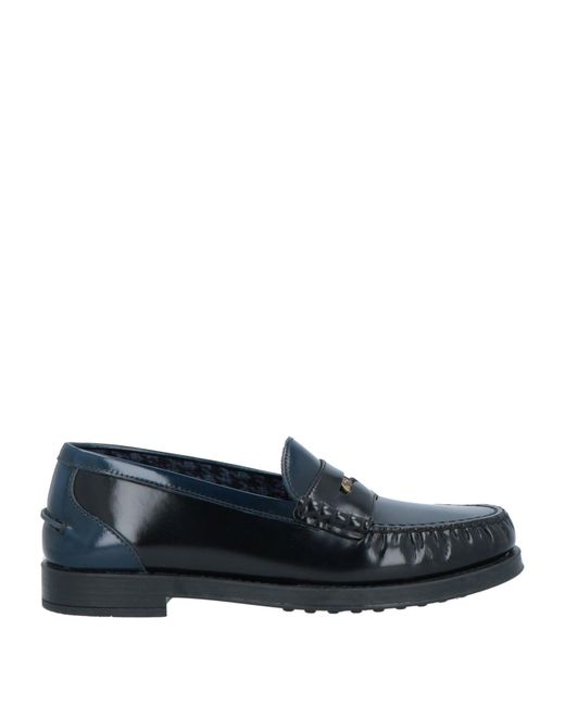 Tod's Blue Loafers