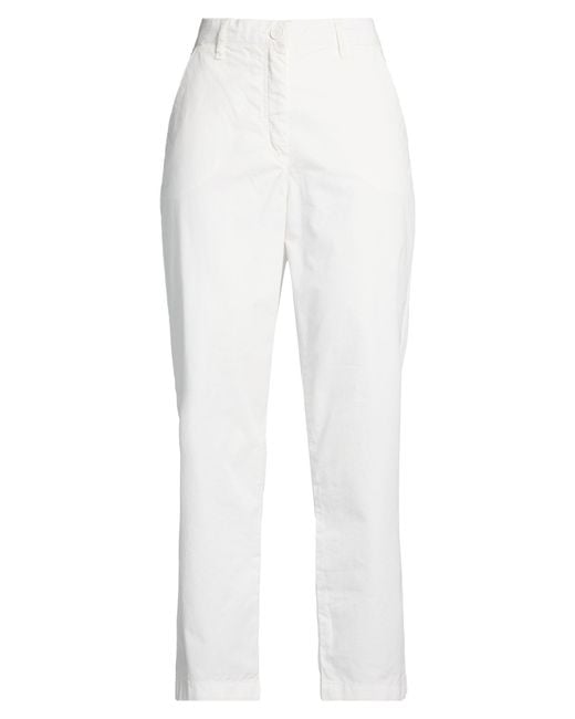 ARMANI EXCHANGE White Pants Cotton