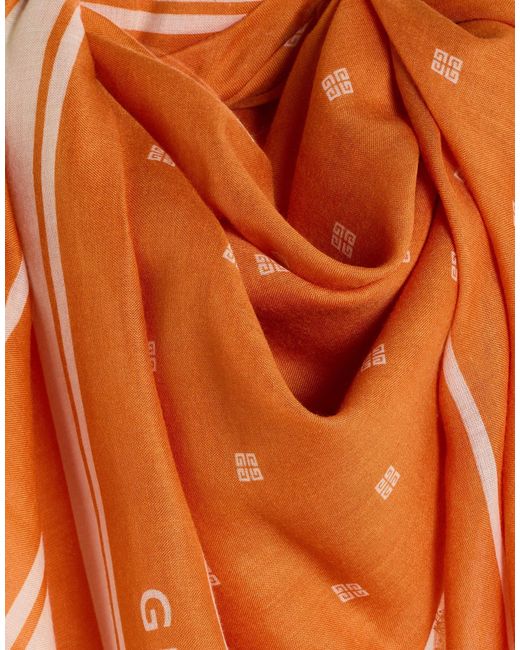Givenchy Orange Scarves