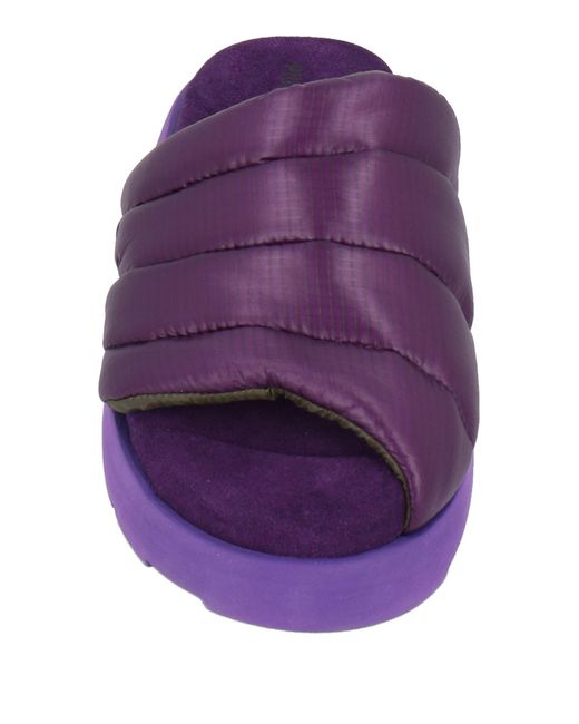 PIUMESTUDIO Purple Sandals