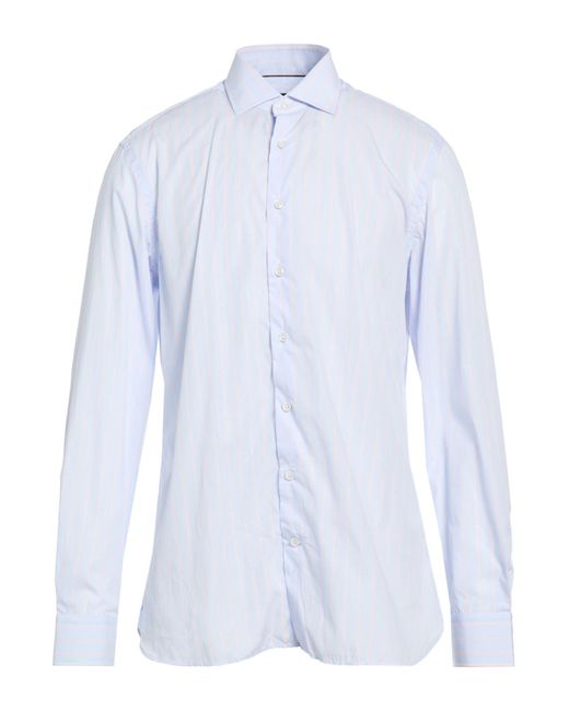 Hackett Blue Shirt Cotton for men