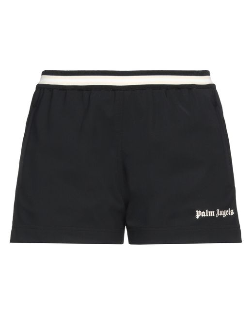 Palm Angels Black Shorts & Bermuda Shorts