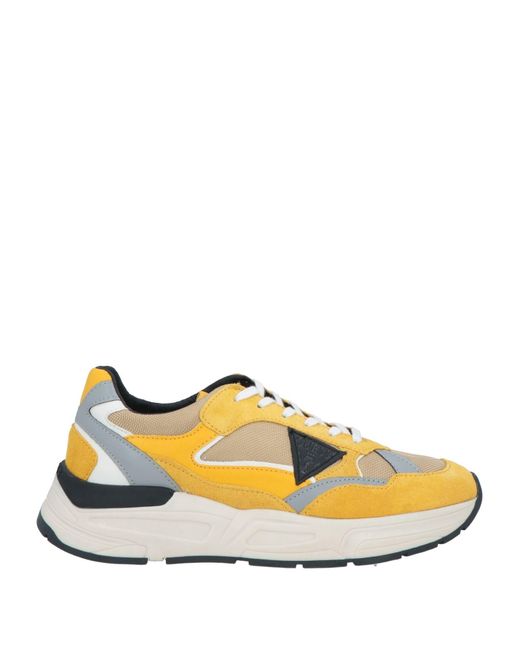 Guess Yellow Sneakers for men
