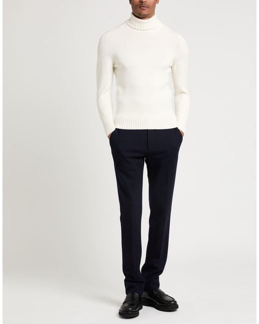 Drumohr White Turtleneck for men