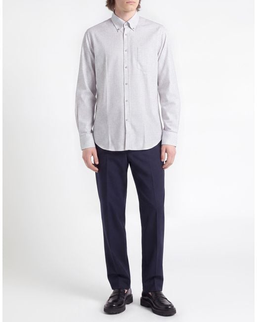 Paul & Shark White Shirt Cotton for men