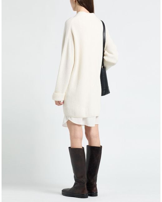 Brunello Cucinelli White Mini Dresses