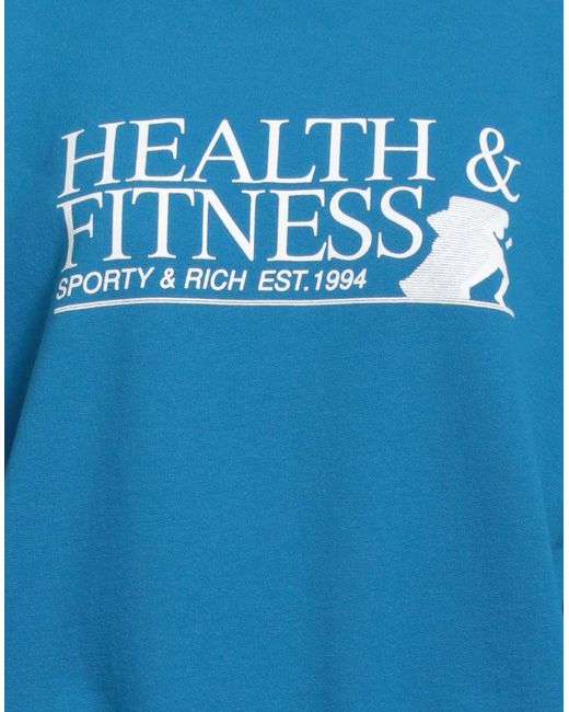Sporty & Rich Blue Sweatshirt