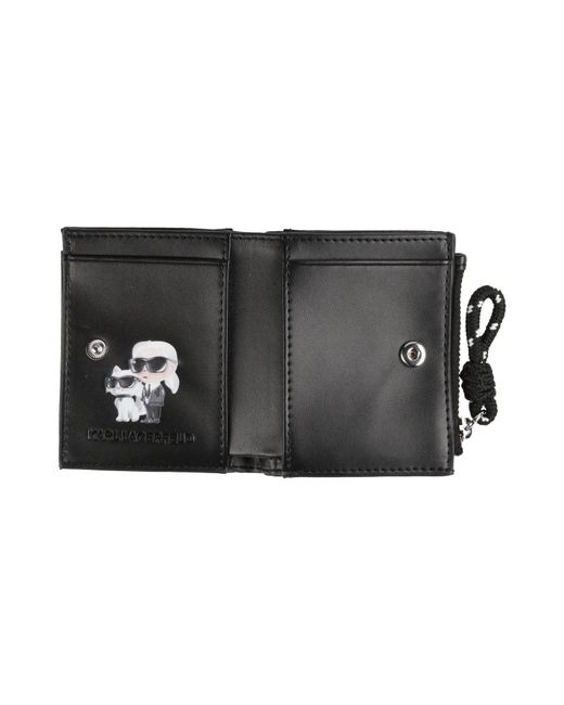 Karl Lagerfeld Black Wallets