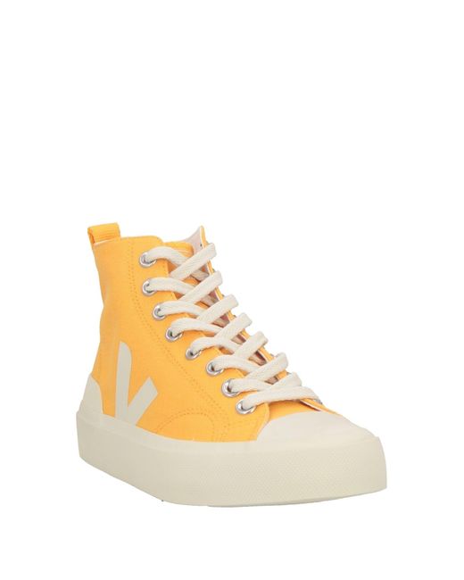 Veja Orange Sneakers Textile Fibers