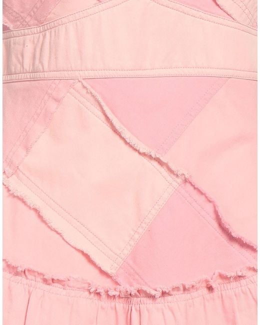 LoveShackFancy Pink Mini Dress