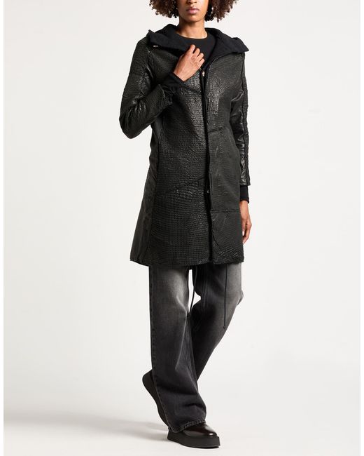 Transit Black Coat Lambskin