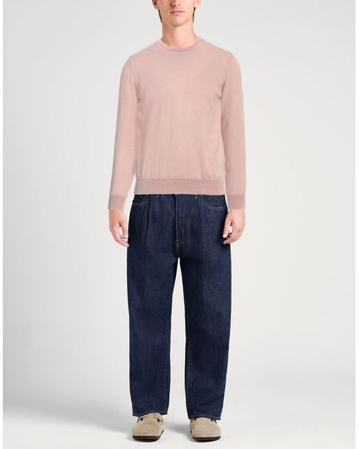 Alpha Studio Pink Jumper for men