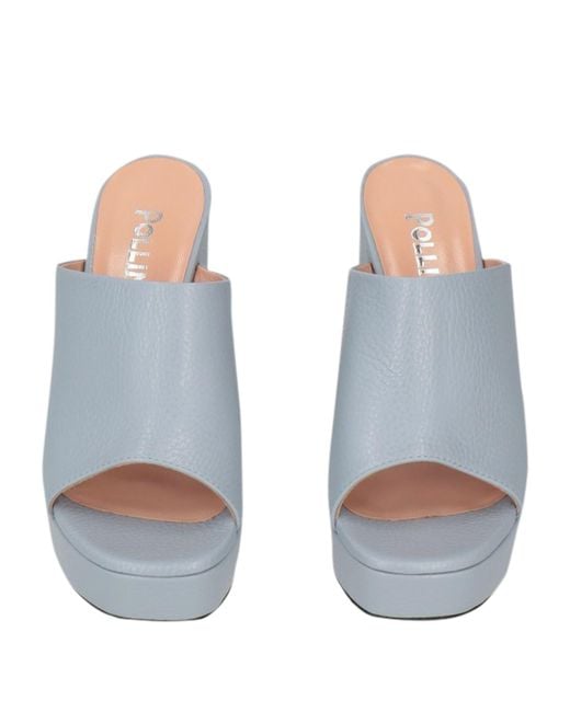 Pollini Blue Sandals