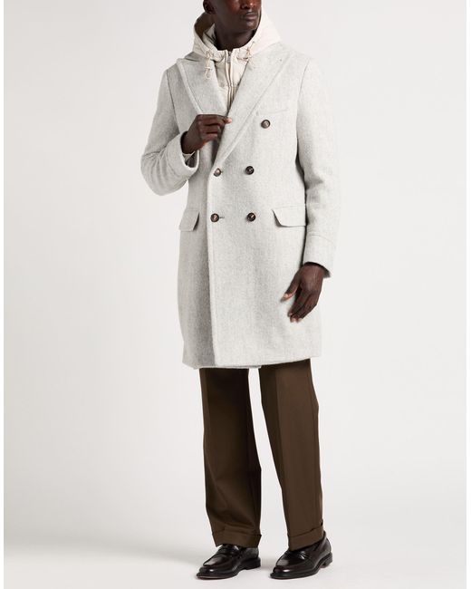 Abrigo Eleventy de hombre de color Gray