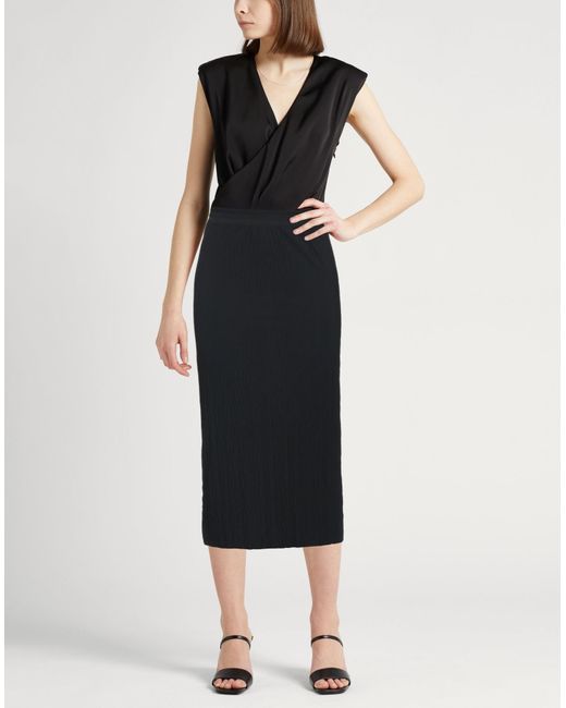 Max Mara Black Midi Skirt