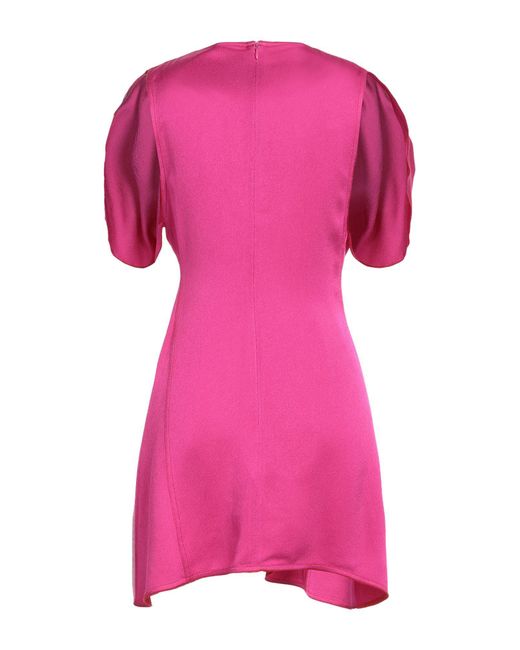 Victoria Beckham Pink Mini-Kleid