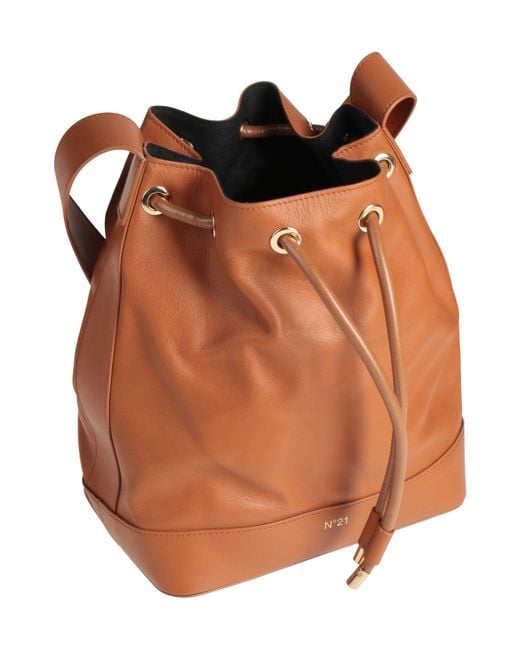 N°21 Brown Tan Cross-Body Bag Calfskin