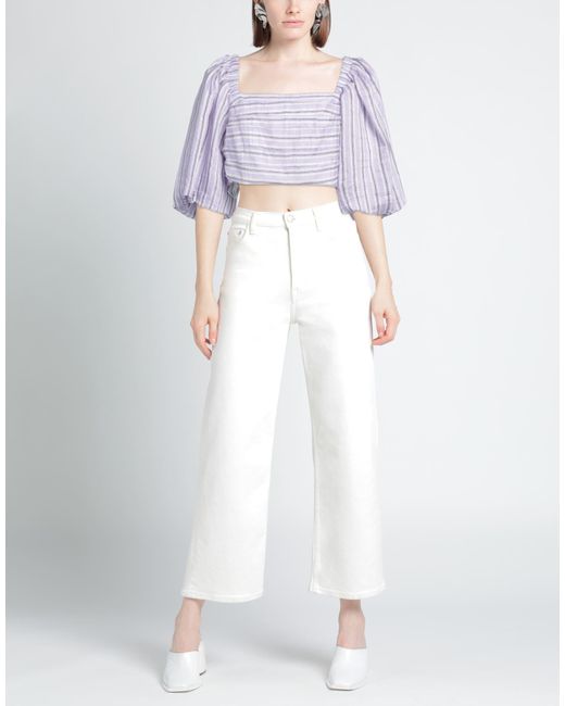 Top di Sandro in Purple