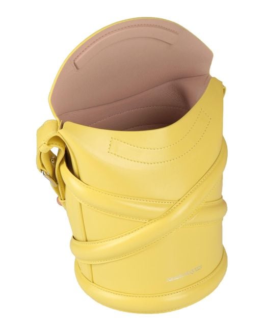 McQueen Yellow Cross-Body Bags