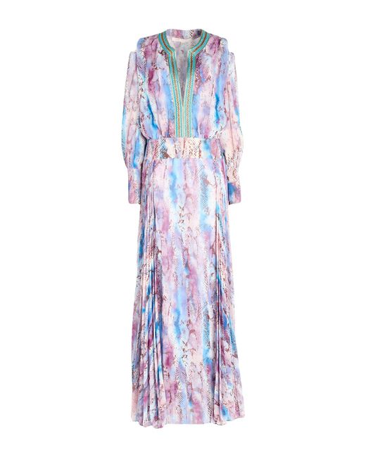 Babylon White Maxi Dress Polyester