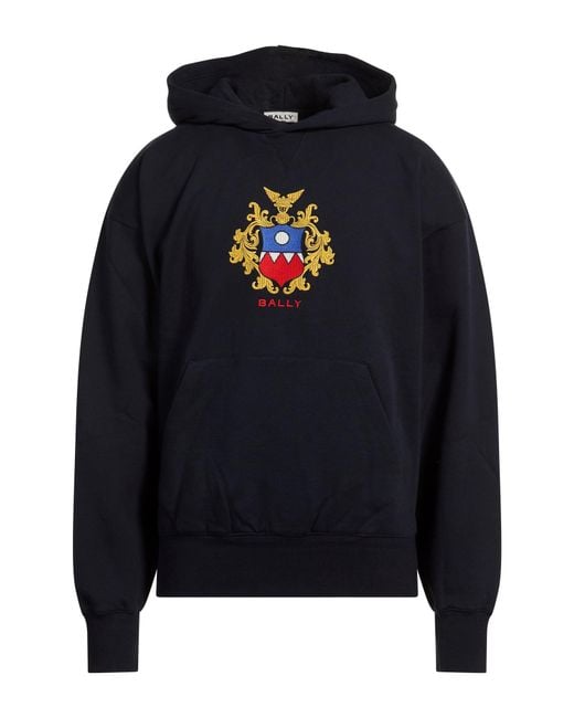 Bally Blue Midnight Sweatshirt Organic Cotton for men