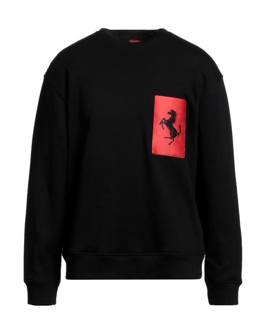 Ferrari Black Sweatshirt for men