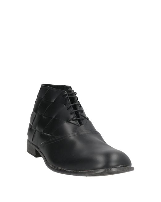 Moma Black Ankle Boots for men