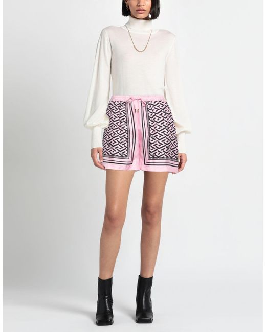 Versace Red Shorts & Bermuda Shorts