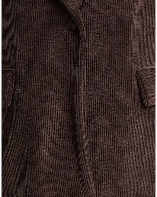 Motel Brown Jacket Polyester, Polyamide, Elastane