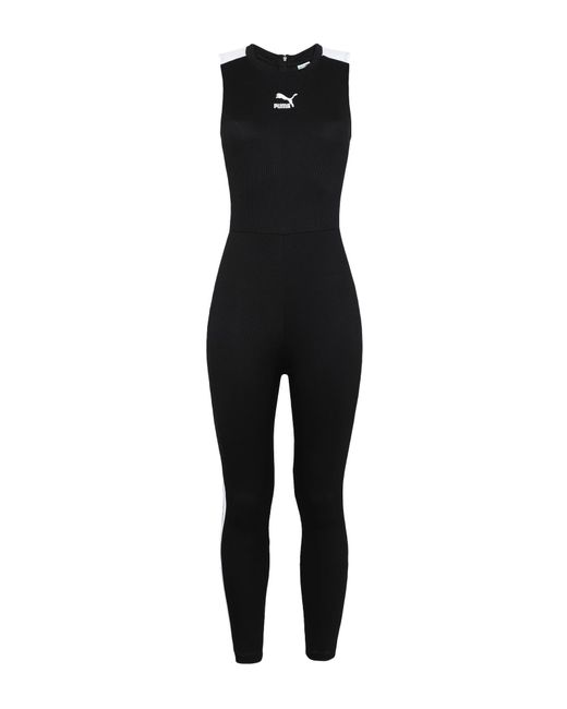 PUMA Jumpsuit in Black | Lyst