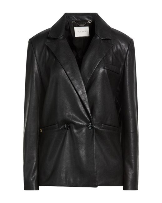 Manila Grace Black Blazer