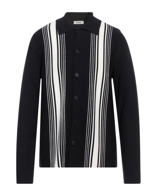 Cardigan di Sandro in Black da Uomo