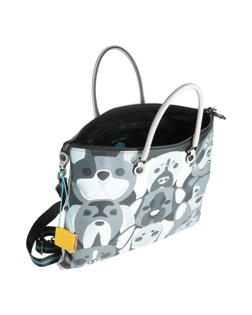 Gabs Blue Handbag Calfskin